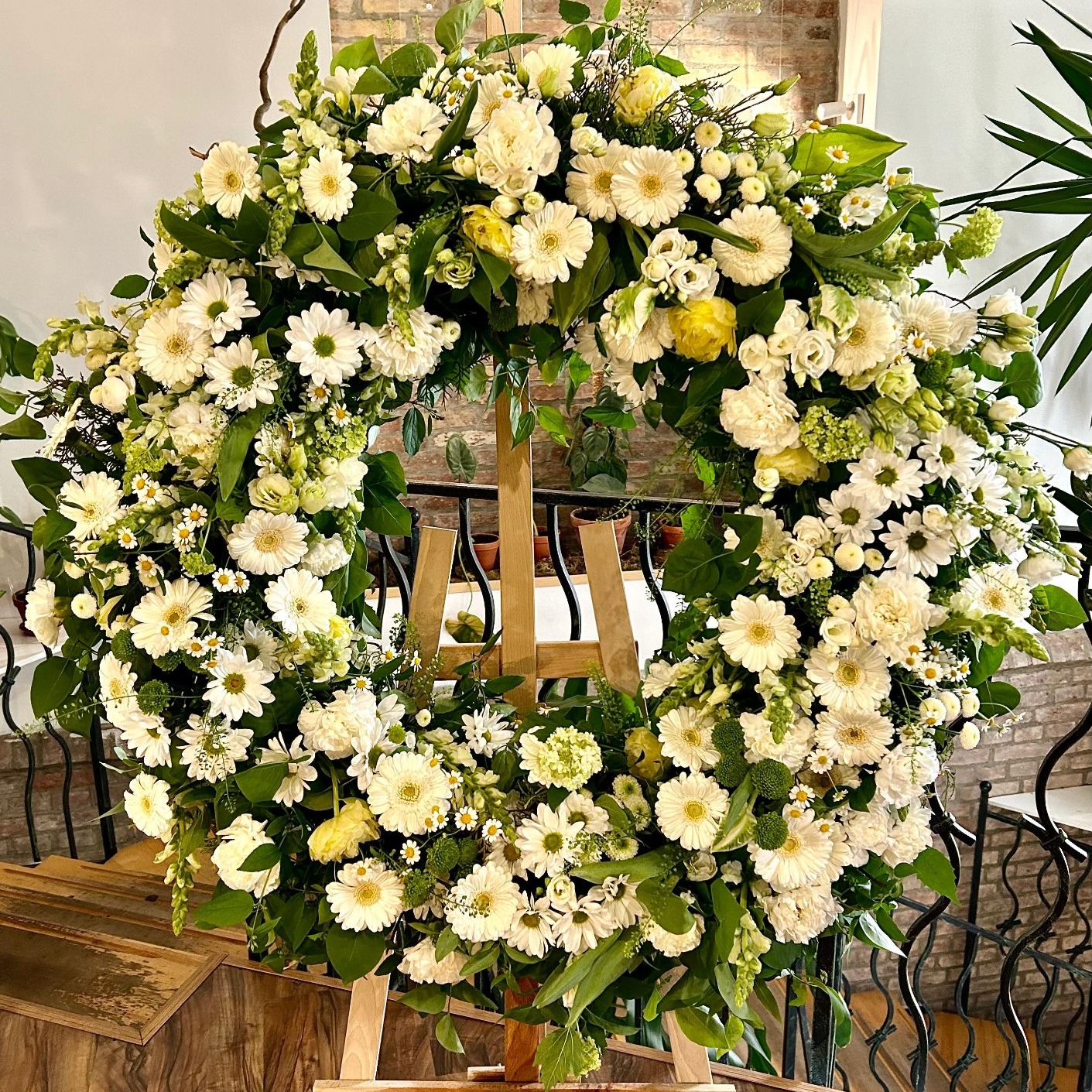 Smuteční věnce – celokvětové